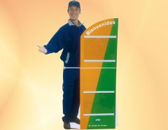 PosterFix® - 2 A3H Suporte sobre papelão branco PosterFix® - 2 A3H Suporte sobre papelão branco