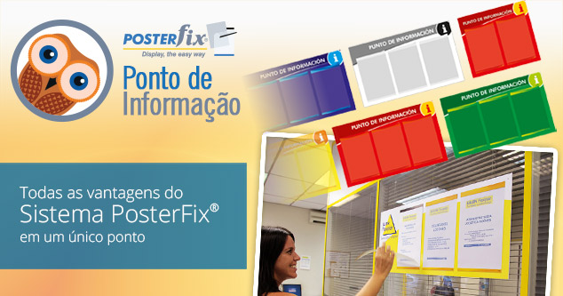 Ponto de Informação PosterFix® Ponto de Informação PosterFix®