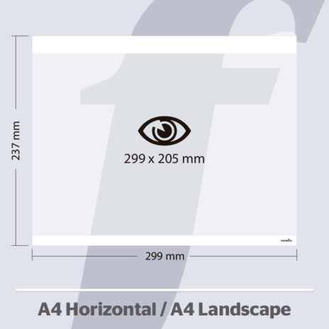 PosterFix® A4 Horizontal Branco