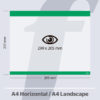 PosterFix® A4 Horizontal Verde