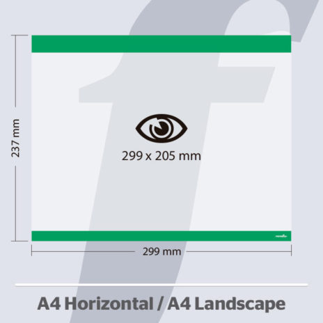 PosterFix® A4 Horizontal Verde